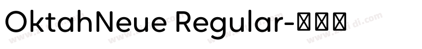 OktahNeue Regular字体转换